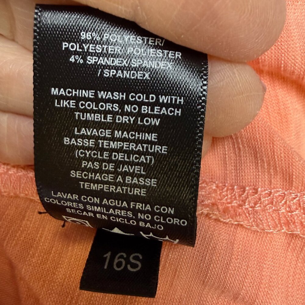 KÜHL Women’s Sora Twist Tank Top Medium Orange Heather EUC - Picture 7 of 11